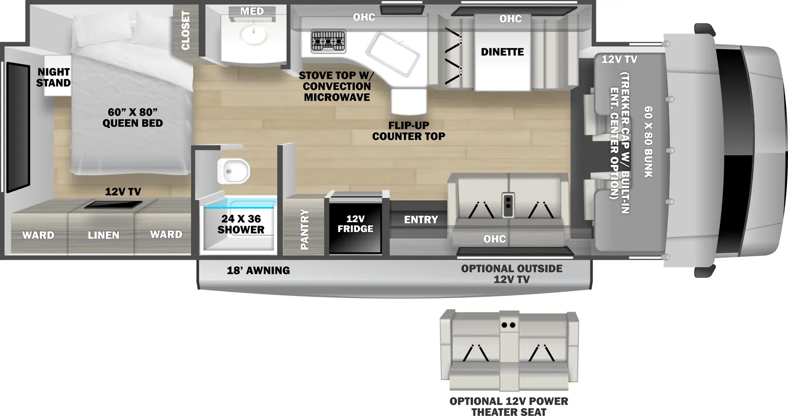 Forester Classic 3051S Floorplan